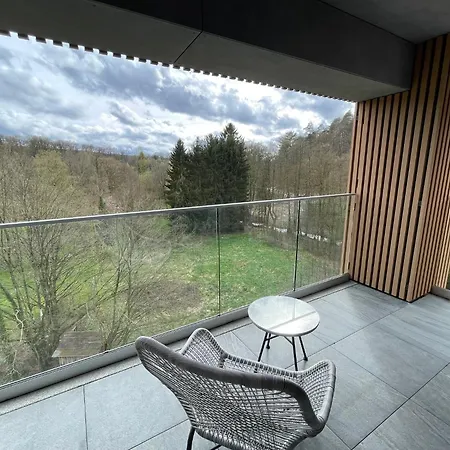 公寓 Penthouse Au Lac De Warfaaz *